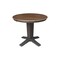 International Concepts 36 in. Solid Wood Round Top Pedestal Table w/12 in. Leaf-30.1 in.High-Dining Height in Hickory/Coal K45-36RXT-23B - alternate 1